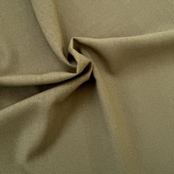 Лен с вискозой | Хаки
