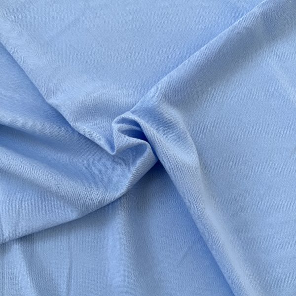 Лен с вискозой | Небесно-голубой