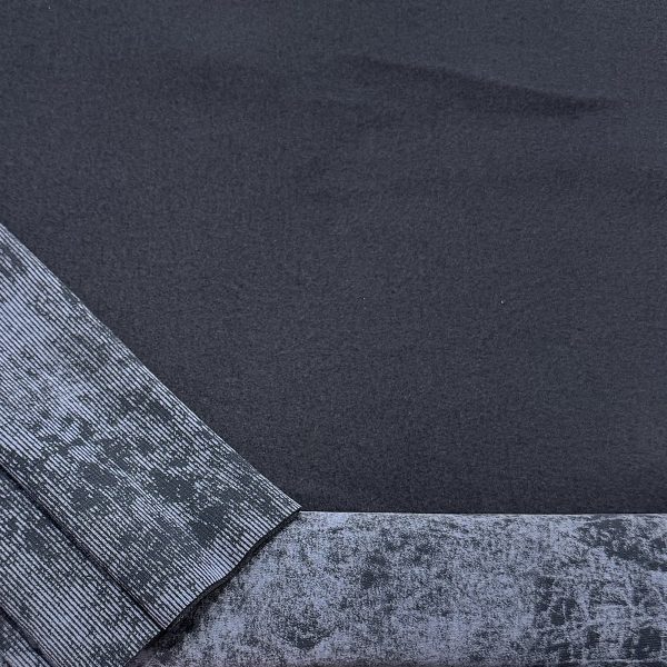 Футер 3-х нитка начес Варенка с эффектом велюра | Индиго