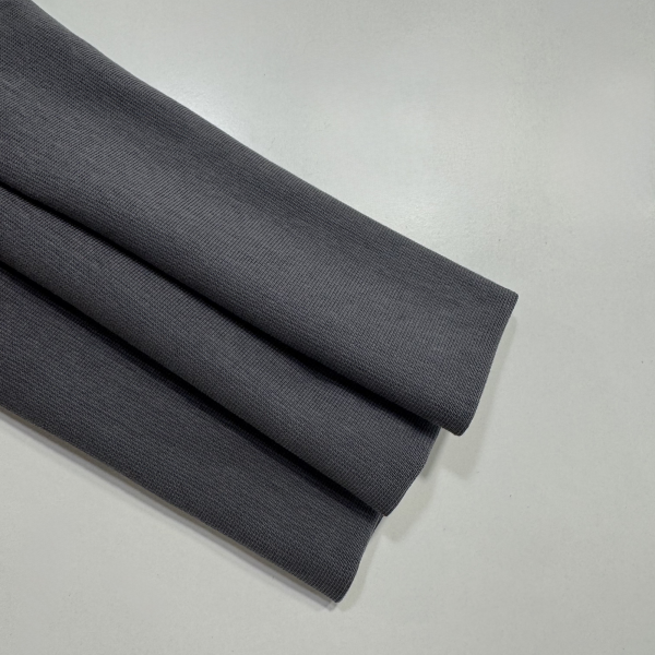 Рибана гладкокрашенная | Графит