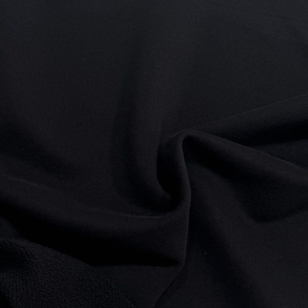 Футер 3-х нитка диагональ с эффектом велюра | Черный